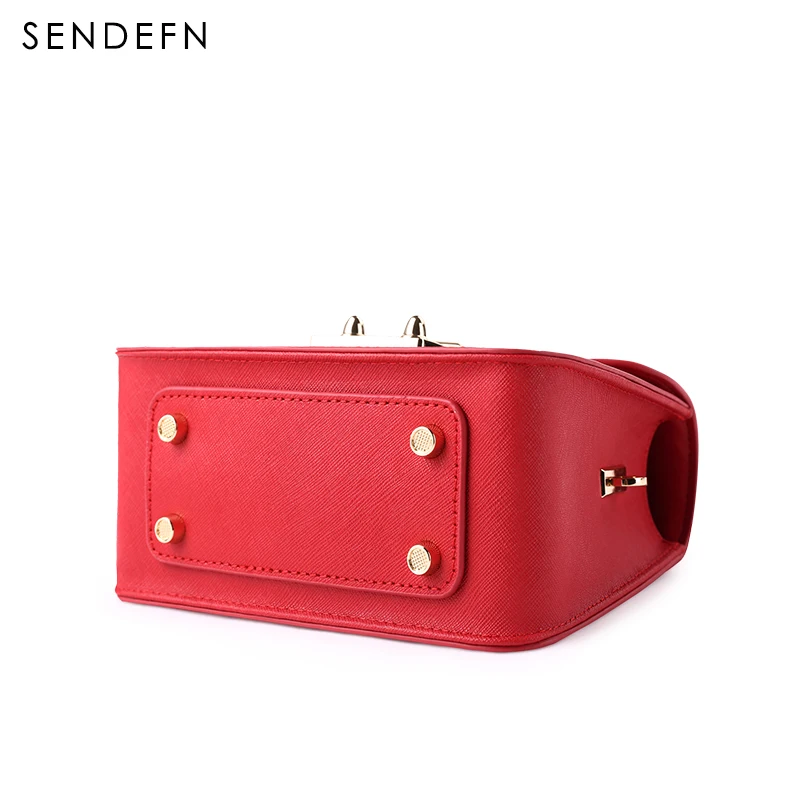 Sendefn марка качество женщины сумки кожа messenger мода мешки плеча дамы женщин crossbody