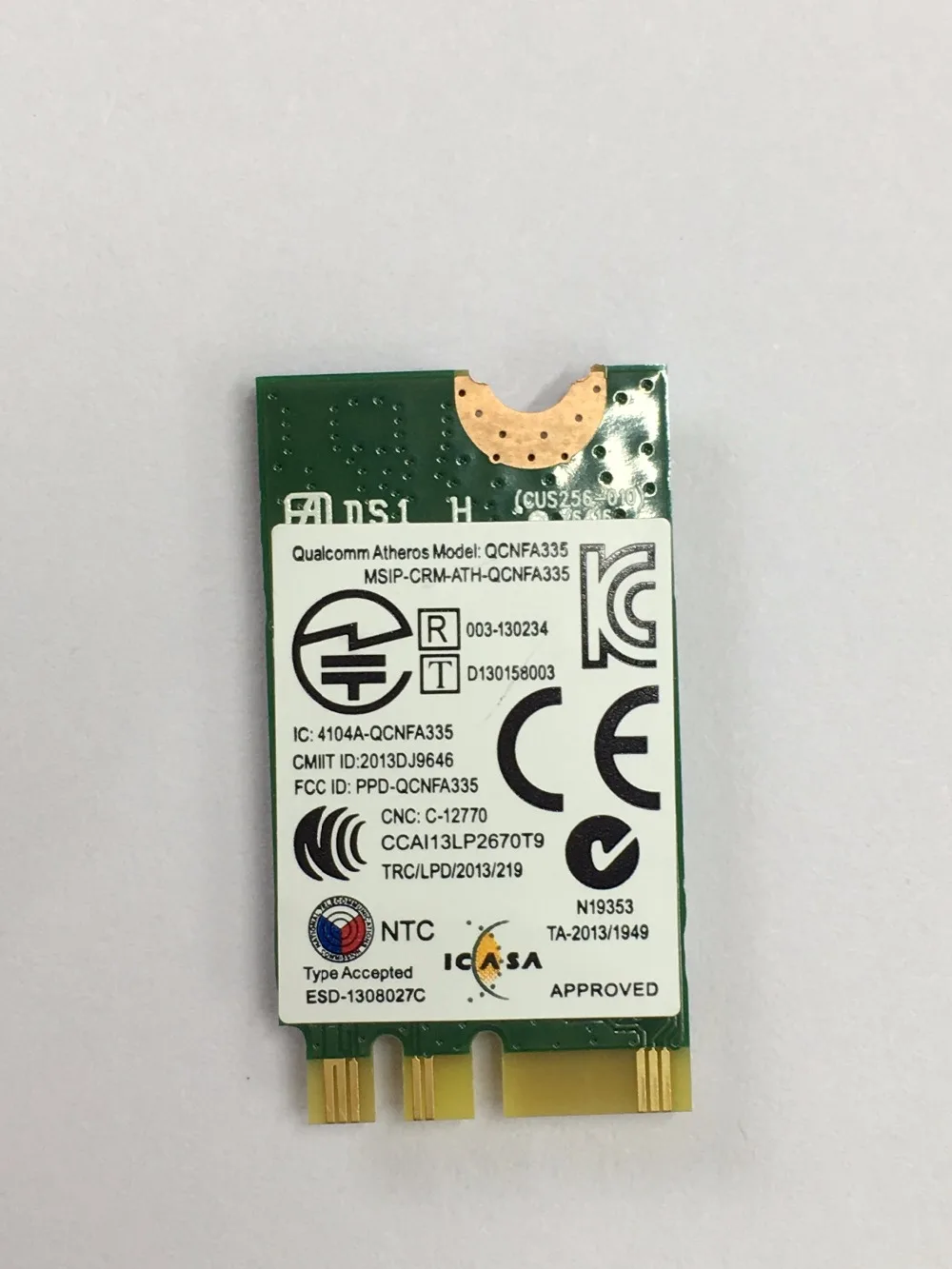 Беспроводная карта для Dell DW1707 WLAN WiFi 802 11 b/g/n + Bluetooth 4 0 NGFF VRC88 Latitude 3340 E5250 3550 E7250