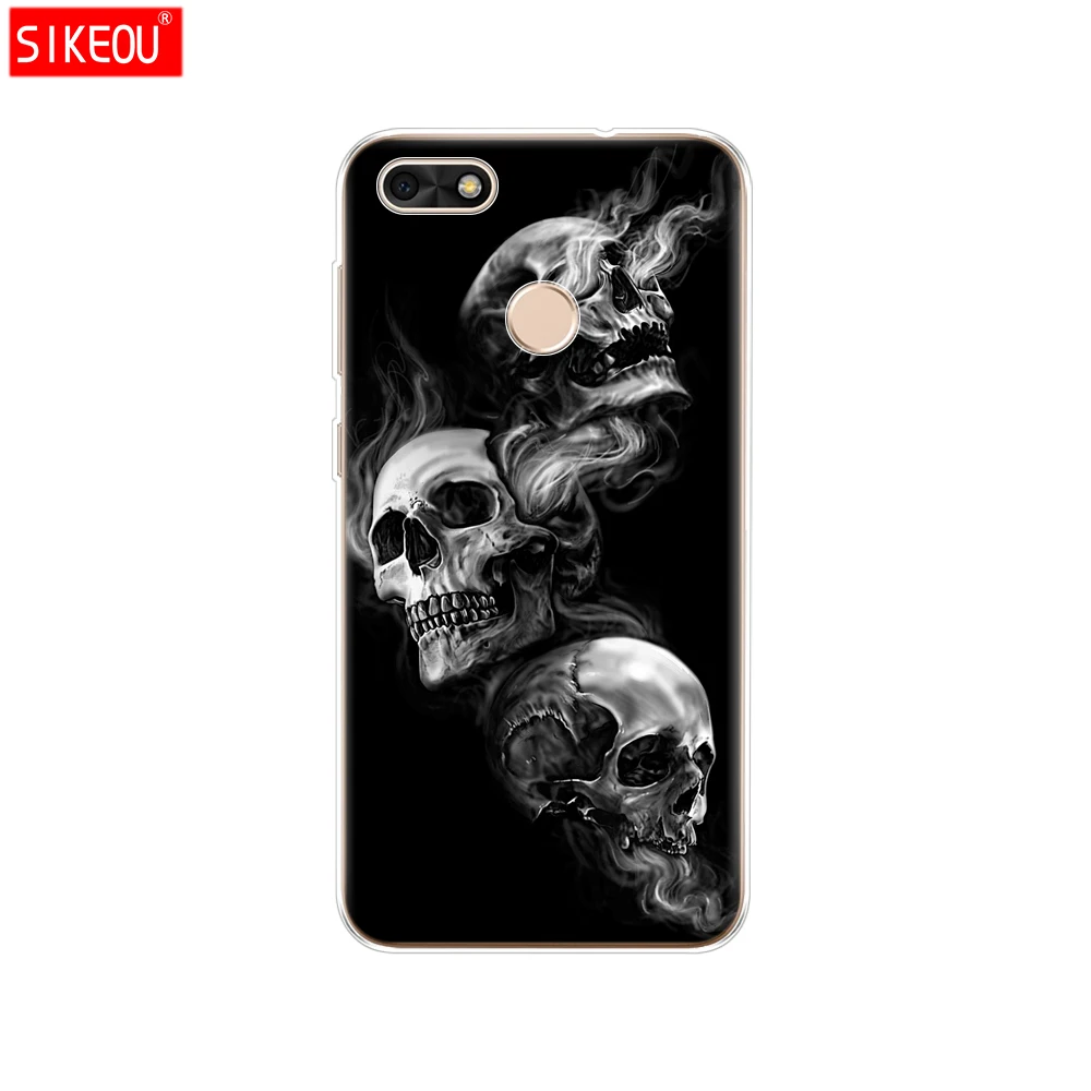 12056 Силиконовый чехол 5," huawei P9 Lite Mini, Мягкий ТПУ huawei Nova lite SLA-L22 чехол для задней панели huawei Y6 Pro чехол с котом и цветами - Цвет: 12056