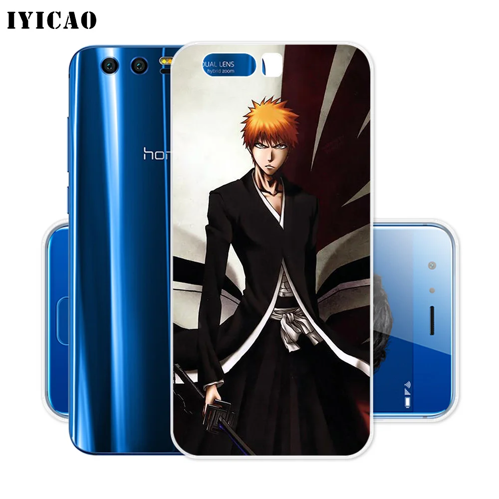 IYICAO Ichigo BLEACH Soft Silicone Case for Huawei Y9 Y7 Y6 Prime 2018 Honor 8C 8X 8 9 10 Lite 7X 7C 6A 7A Pro Cover | Мобильные