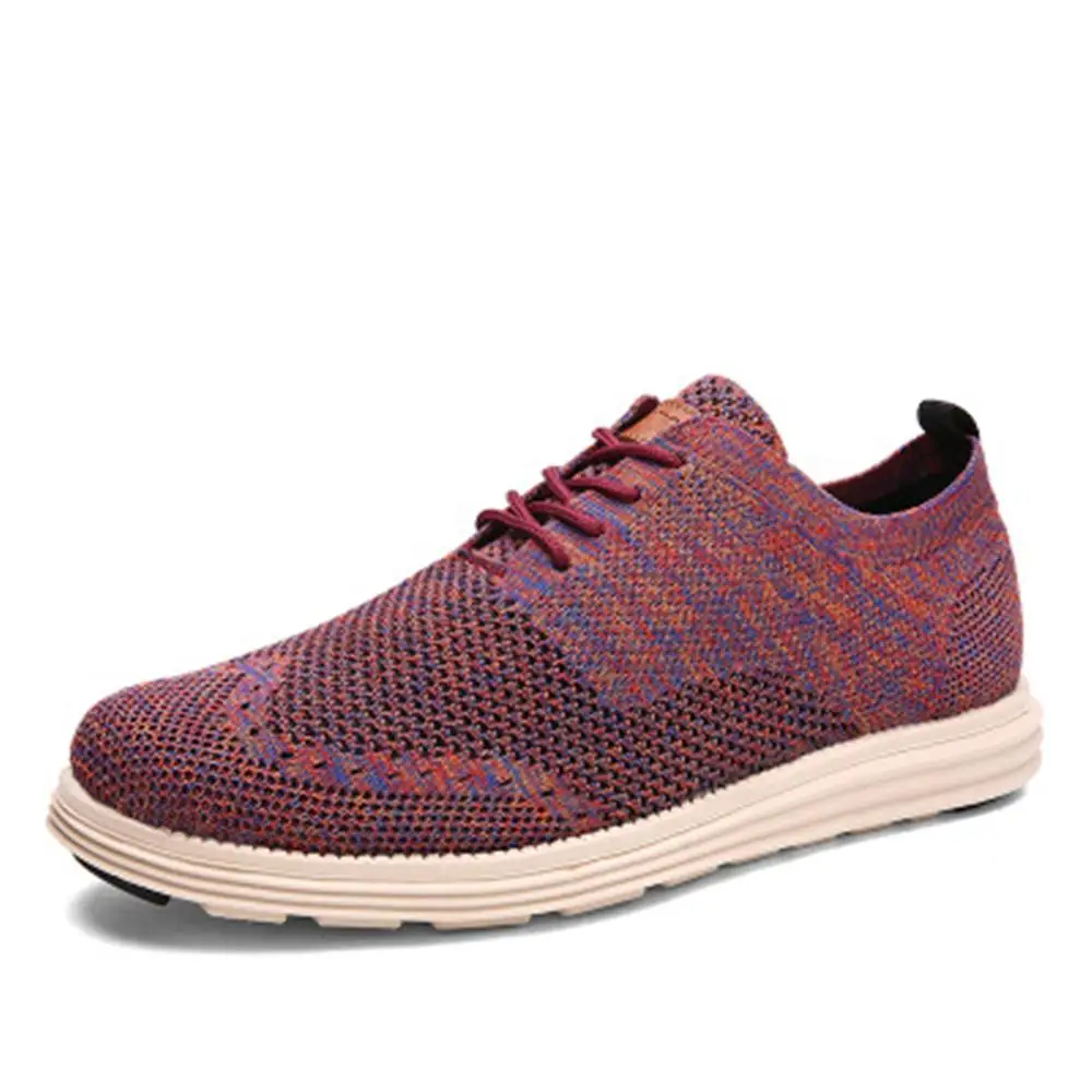 2018 New Summer Men Casual Shoes Business Formal Brogue Weave Carved Oxfords Wedding Dress Breathable Light | Обувь