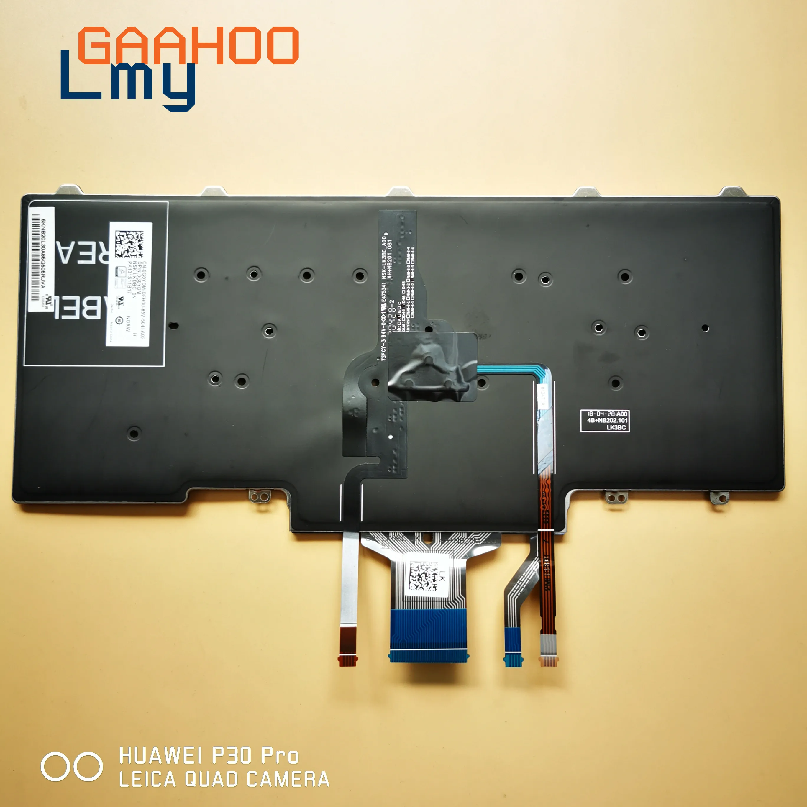 NORDI NORW Клавиатура для ноутбука Dell Latitude E5450 E7450 7470 7480 7490 5470 5480 5490/W с подсветкой Trackpoint