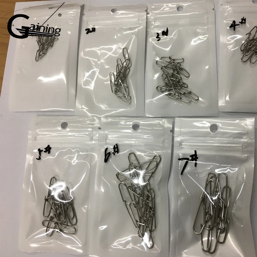 140 шт. Crosslock оснастка рыболовные вертлюгом Безопасность оснастки 13 мм 28