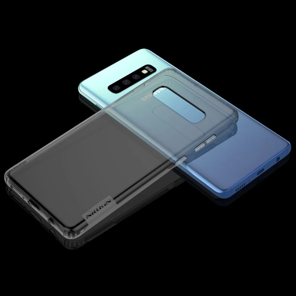 10 шт./лот чехол для телефона Samsung Galaxy S10 plus Nillkin Nature TPU мягкий чехол|Бамперы| |