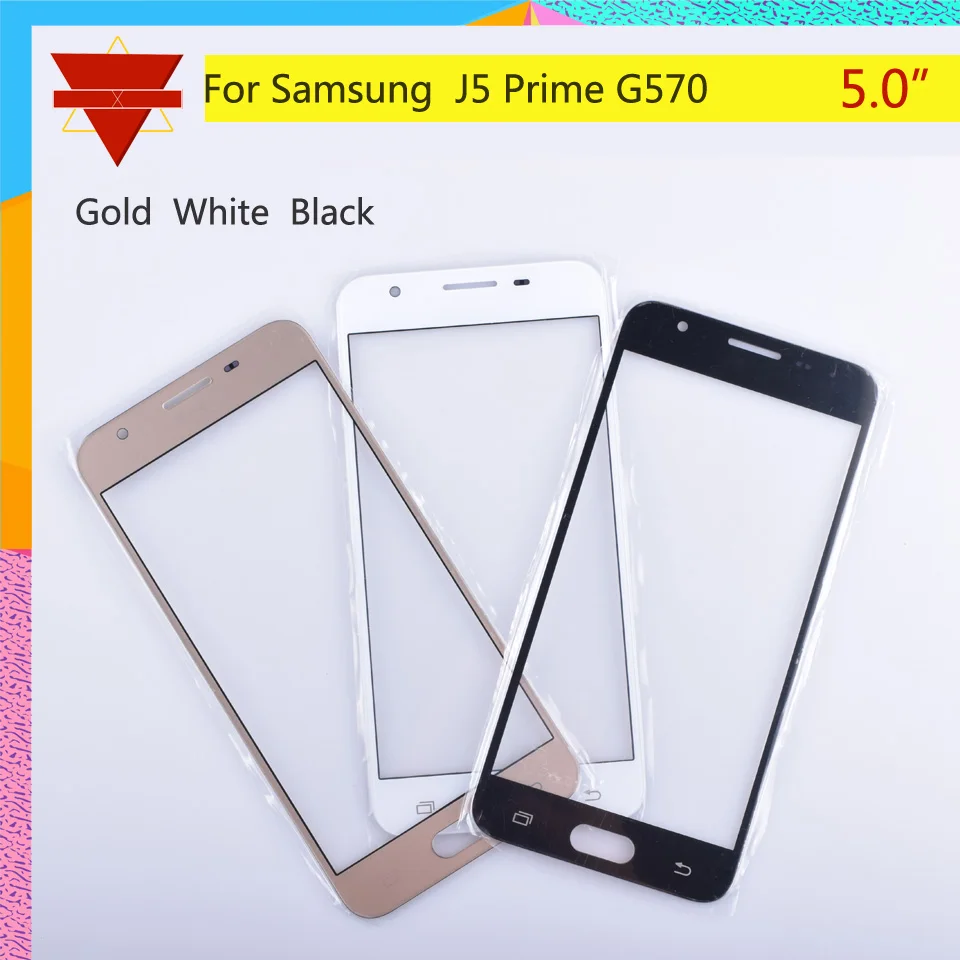 Экран для Samsung Galaxy J5 Prime G570 G570F внешняя стеклянная крышка/передняя линза передняя