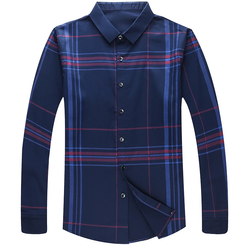 2019 соцсети длинный рукав клетчатые дизайнерские рубашки мужские slim fit винтажные