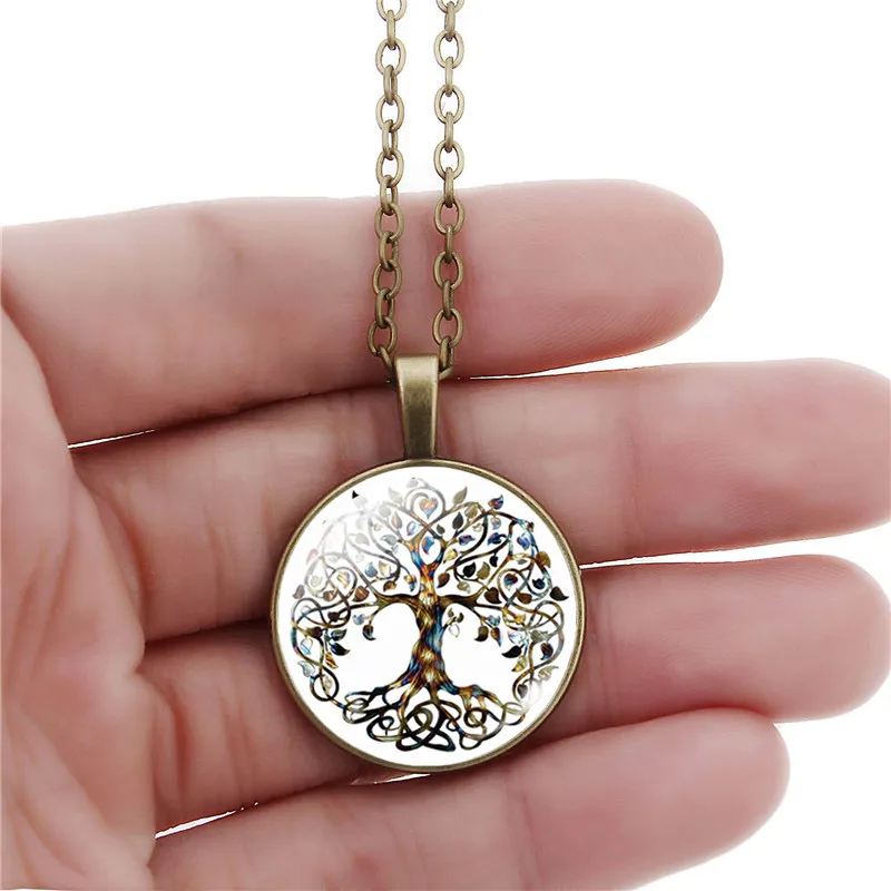 Модное яркое ожерелье с кабошоном и подвеска ювелирные изделия винтажное