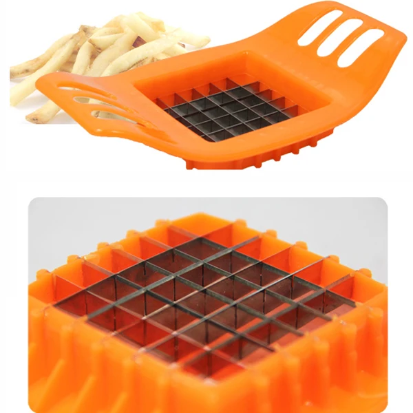 Цветная Случайная резка для картофеля нарезать полоски картофель фри