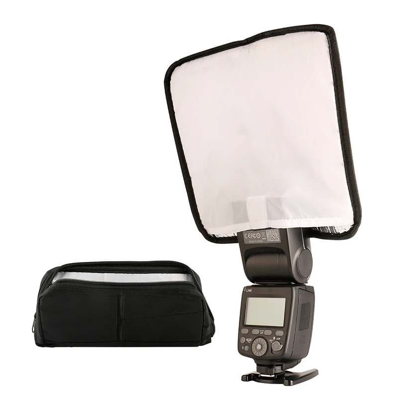 3 в 1 Универсальный вспышки Softbox диффузор отражатель Carring сумка для Yongnuo Canon Godox
