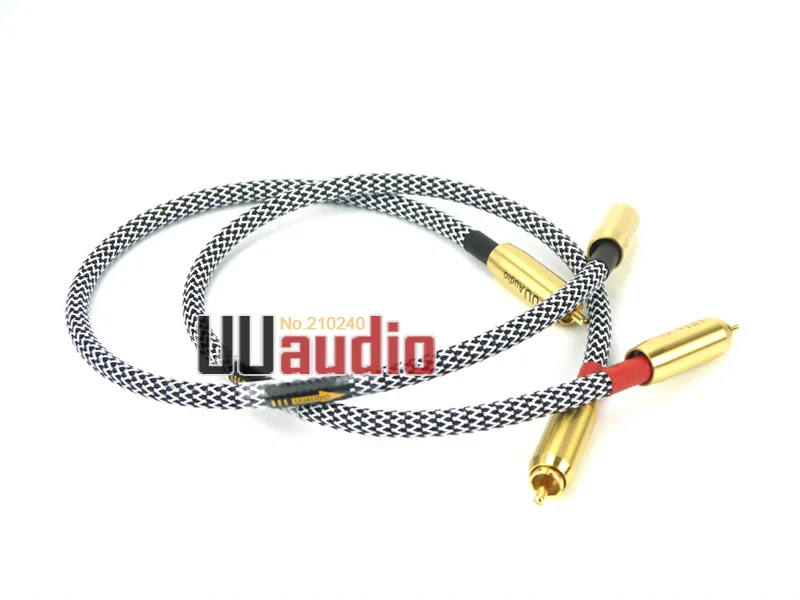 1 пара высококачественный кабель RCA Canare 4N OFC профессиональный аудиосигнала 0 2 5