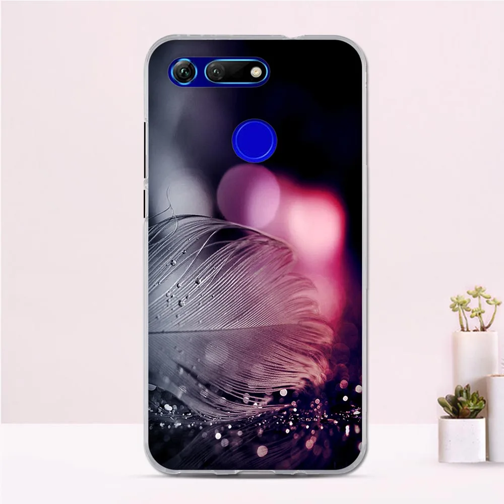 Чехол для телефона Huawei Honor View 20 силиконовый чехол 6 4 дюйма V20 сумка|Бамперы| |