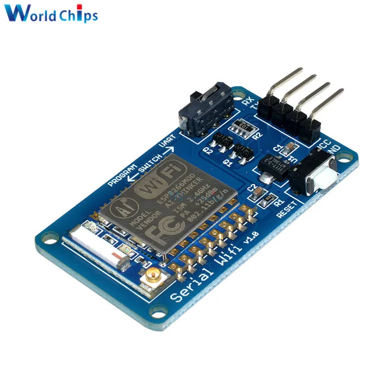 ESP8266 ESP 07 ESP07 Wifi серийный трансивер беспроводной модуль платы 3 V 5V 8N1 TTL UART