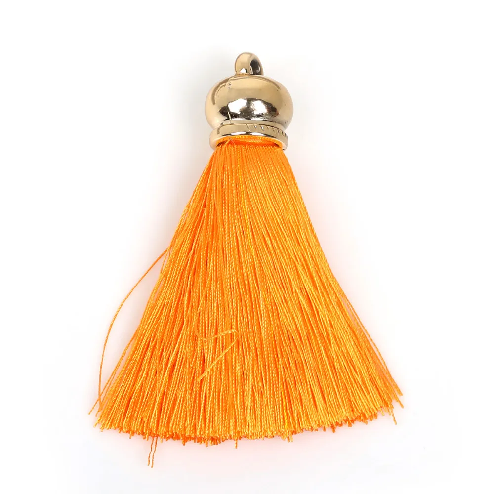 2 шт. искусственный шелк атлас подвески для сережек ожерелий кисточек|Ювелирная