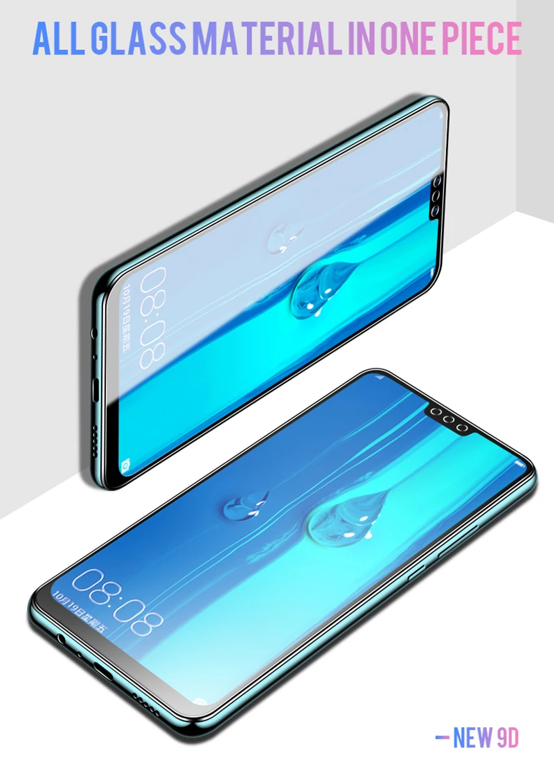 2 шт Полное закаленное стекло для samsung galaxy S8 Plus S8Plus S 8 изогнутый экран защитное стекло Передняя пленка протектор на 9h