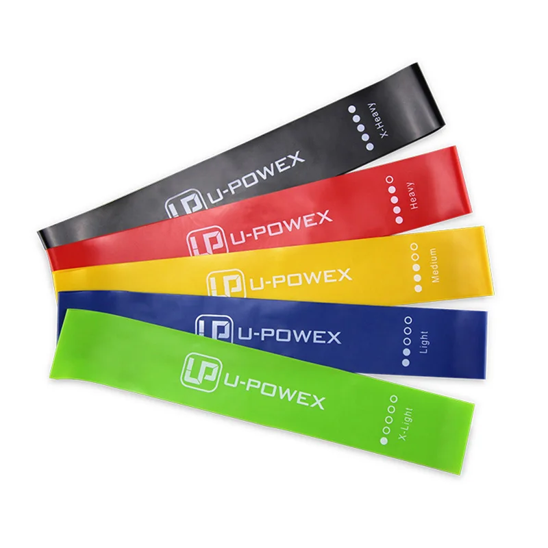 1 set 5 Colors Yoga Resistance Rubber Bands Indoor Outdoor Fitness Equipment Pilates Sport Training Workout Elastic Bands/ | Спорт и