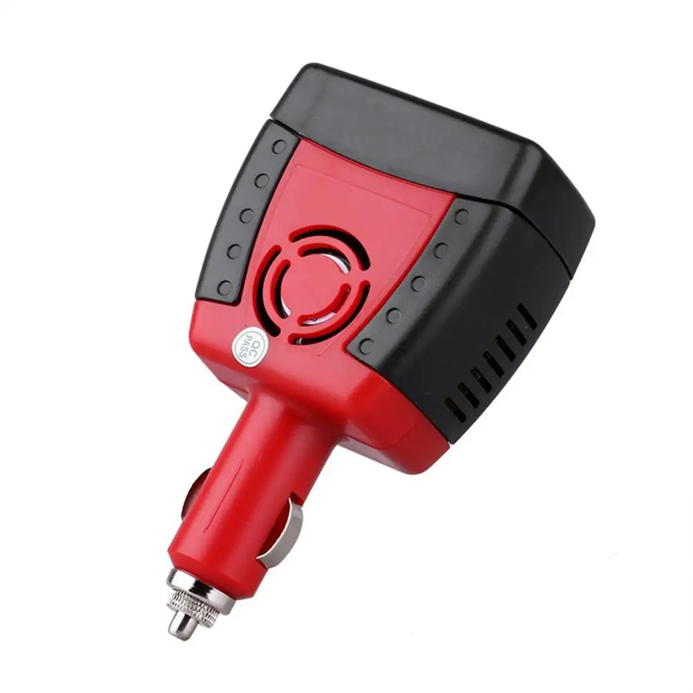 Автомобильный преобразователь напряжения USB 220 А 75 Вт 12 В постоянного тока в