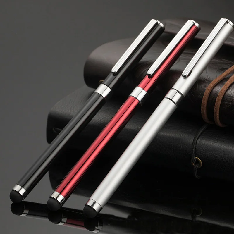 1 шт. роскошная металлическая ручка шариковая stylo pennen boligrafos kugelterk BER canetas penna kalem