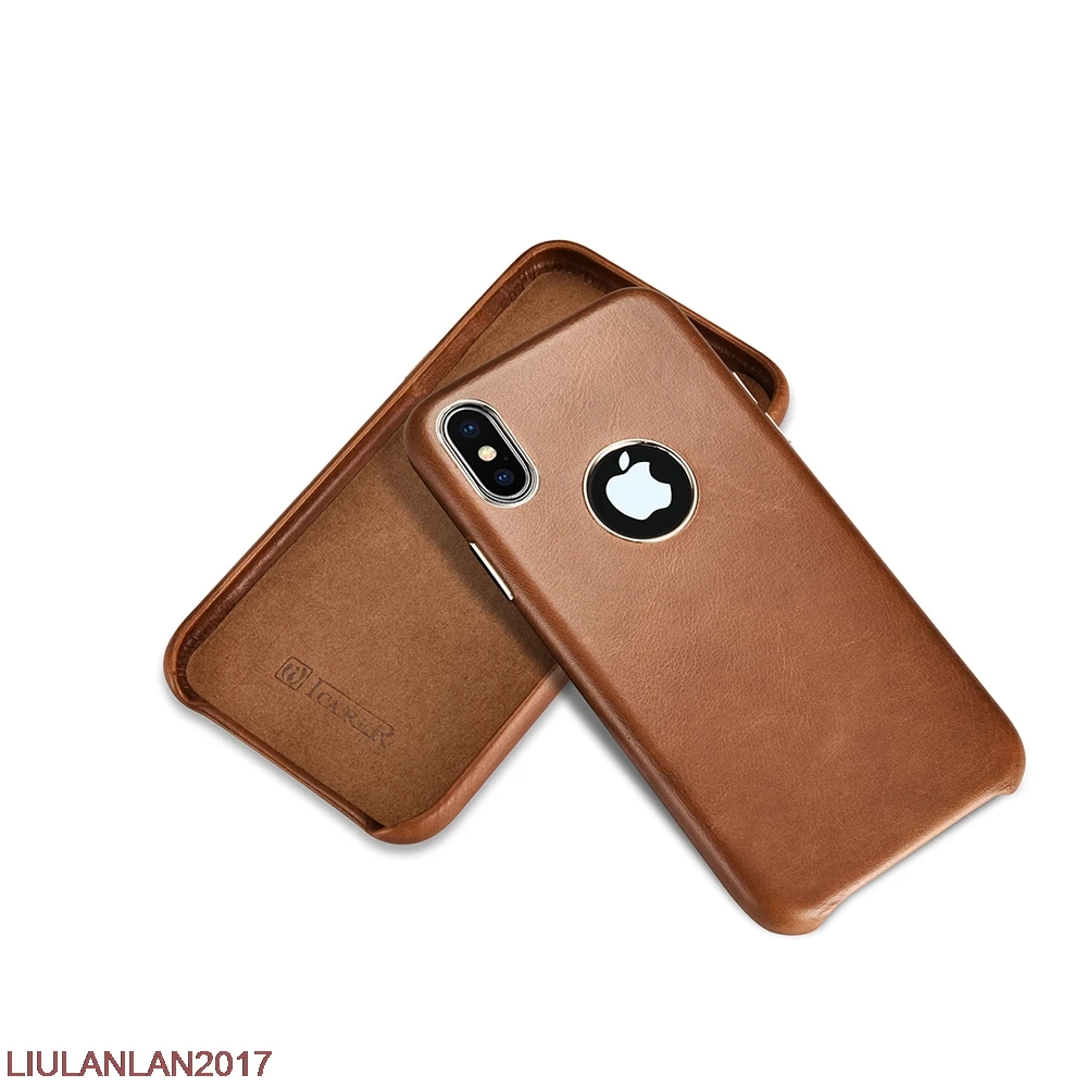 Роскошный Ретро Чехол для Apple Iphone XS MAX элегантный натуральная кожа Защитный чехол