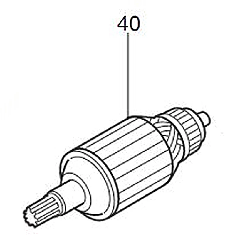 

Арматура 220В ротор 514505-9 Замена для Makita 4107R