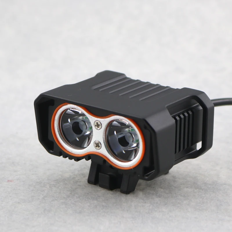 2T6 5000 Люмен USB Велоспорт велосипед свет 2x Cree XM-L T6 светодиодный 4 Режимы налобного