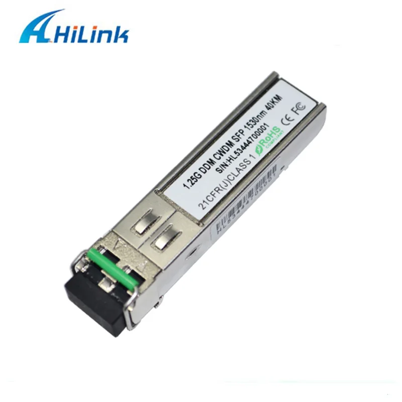 5 шт/10 шт в партии! 1 25G DDM SFP CWDM передатчик 40 км 1570nm Dual LC SMF|Оптоволоконное