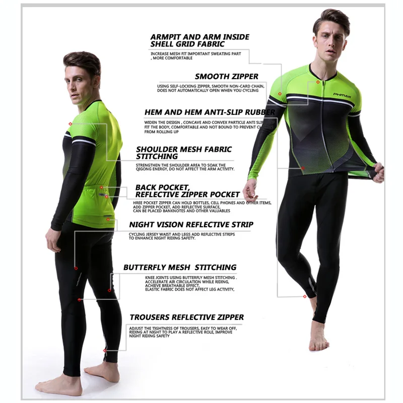 PHMAX 2020 MTB велосипедная одежда Maillot Ropa De Ciclismo Одежда для гоночного велосипеда