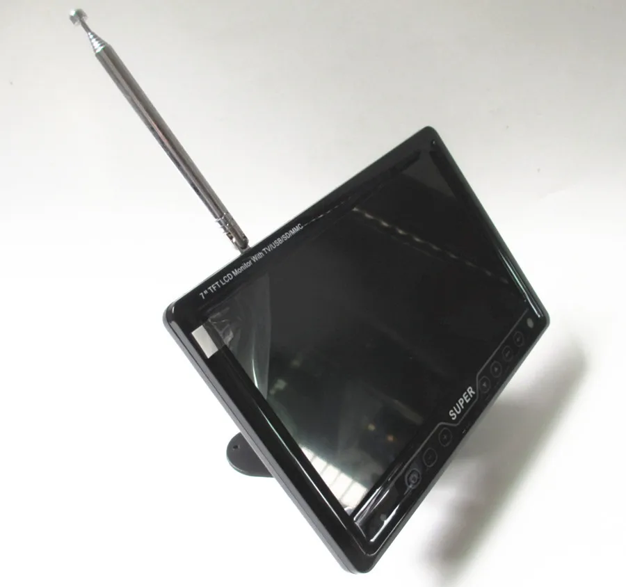 Нажмите клавишу 7 &quot TFT жк-подголовник приборной панели автомобиля мониторе