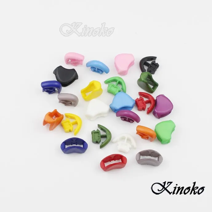 100 шт./упак. смешанные цвета в красочных пластиковых застежках молниях