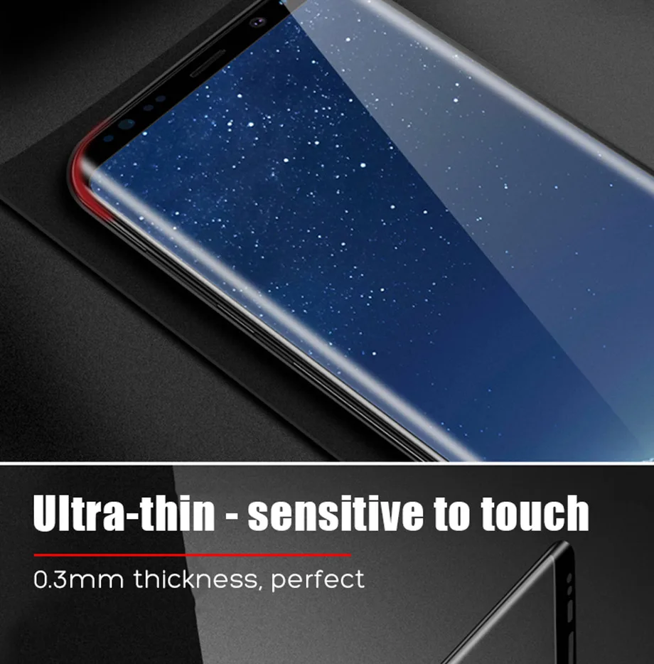 9D полное покрытие из закаленного стекла для samsung Galaxy S8 S9 Plus Note 8 9 Защита экрана для samsung S7 S6 Edge стеклянная пленка