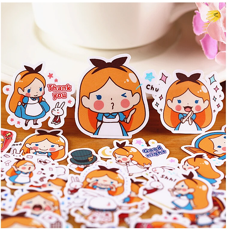 40 шт., Необычные милые самодельные декоративные наклейки 40 шт., Необычные милые самодельные декоративные наклейки