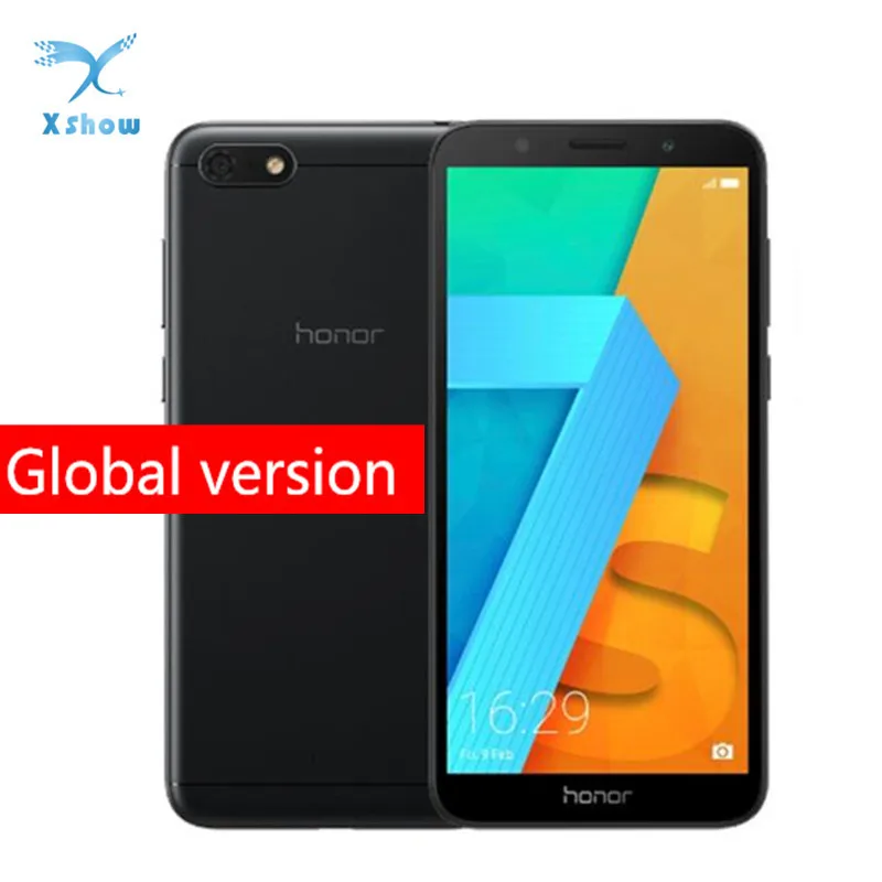 Смартфон глобальная версия HONOR 7S 5 45 дюйма 4 ядра Android 8 1 4G LTE 13 МП Мп двойная камера