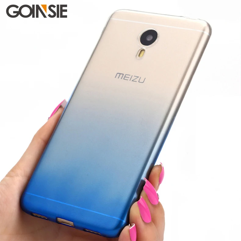 Милый чехол для телефона Meizu MX6 MX 6 силиконовый 5 дюйма Ультратонкий Прозрачный из