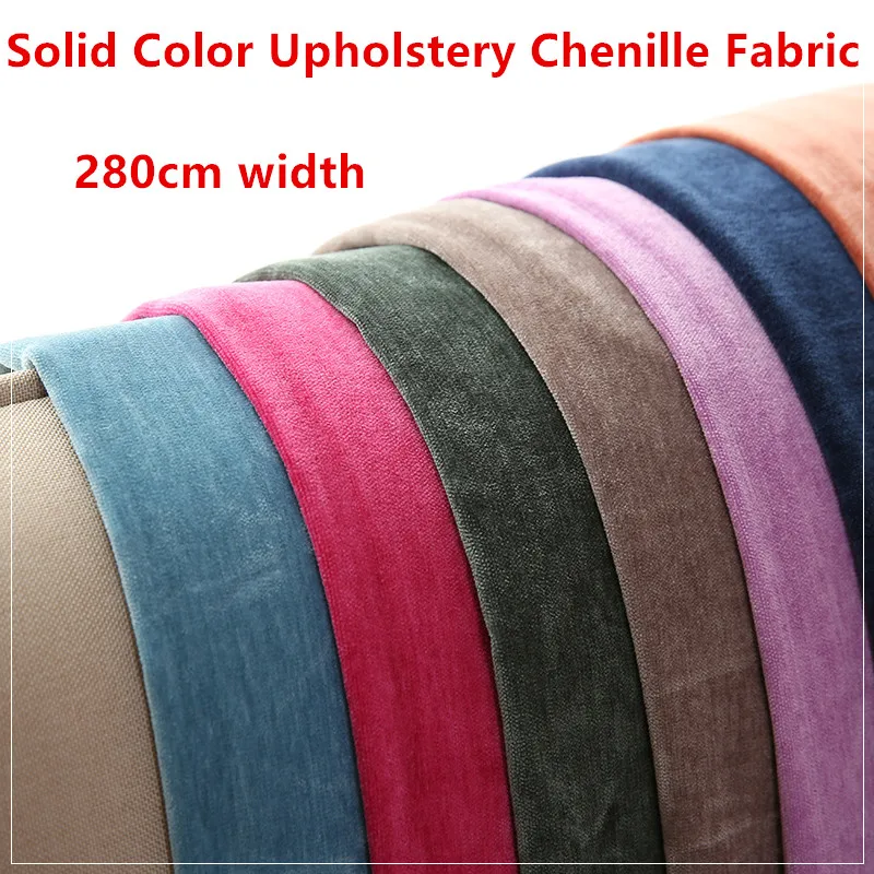 280 см 110 &quotШирина Европейский Твердые Подушка Чехол обивка ткань с ворсом из