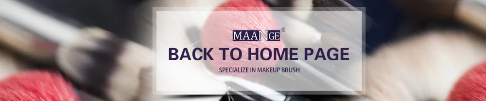 MAANGE 6/10 шт. кисти для макияжа Набор порошок тени для век подводка для глаз бровей смешивания теней Кисть для макияжа набор косметических средств