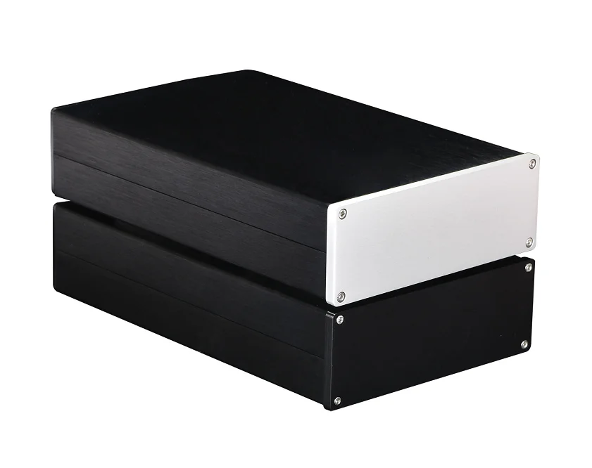 

DIYERZONE 1907A Full Aluminum Amplfier Chassis PSU Box DIY Preamp 194*70*311mm L14-49