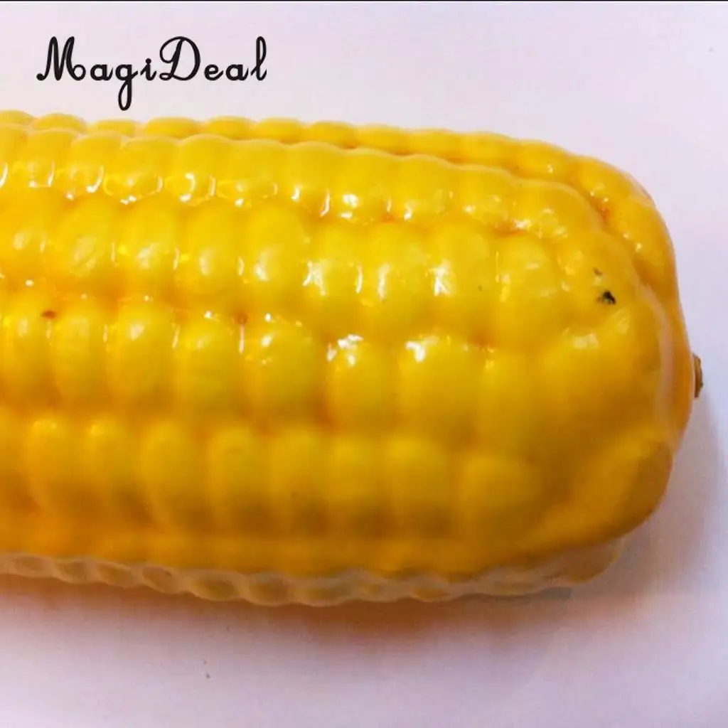 Реалистичная искусственная Кукуруза MagiDeal искусственные декоративные овощи