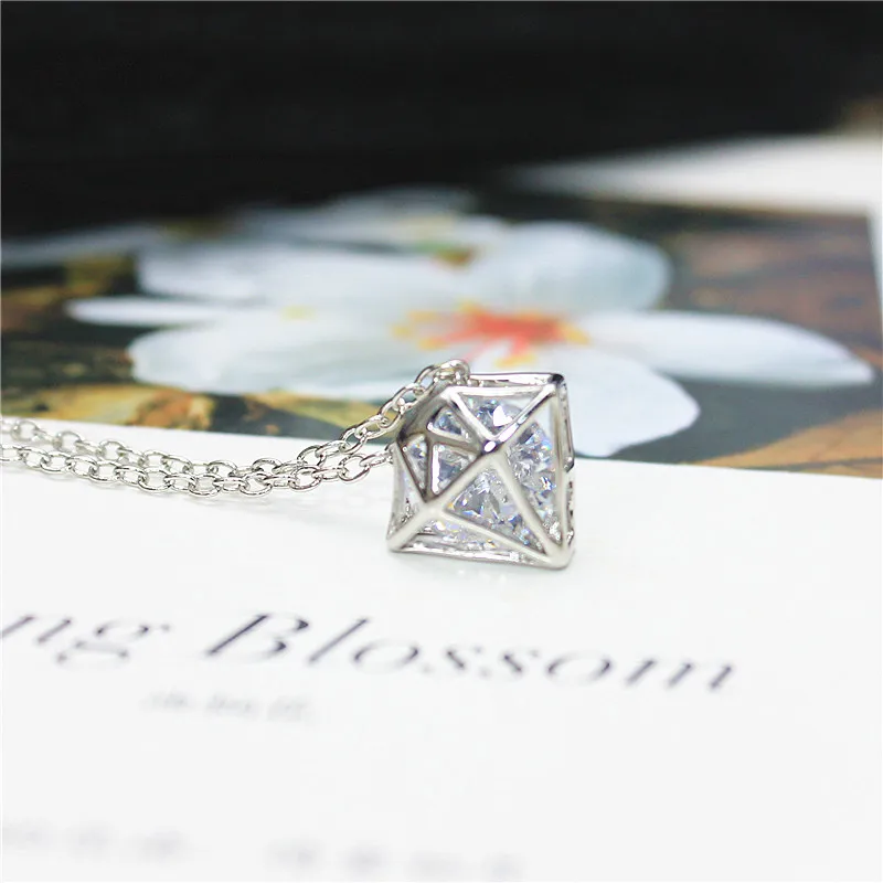 2019 Новое модное Брендовое ювелирное изделие посеребренное ожерелье и подвески