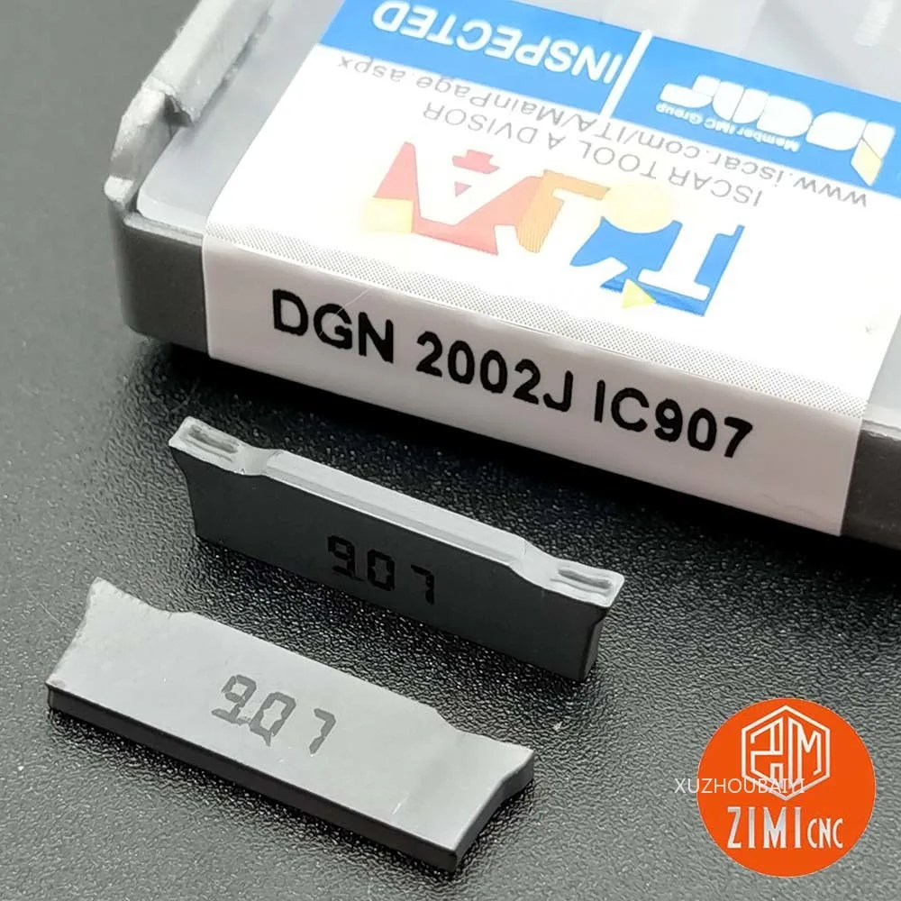 10 шт. DGN2002/DGN3003 JIC907/908/928 карбидная Вставка 2 мм/3 мм/DGN лезвие канавки, токарный станок с ЧПУ(поворотная лопасть режущее лезвие