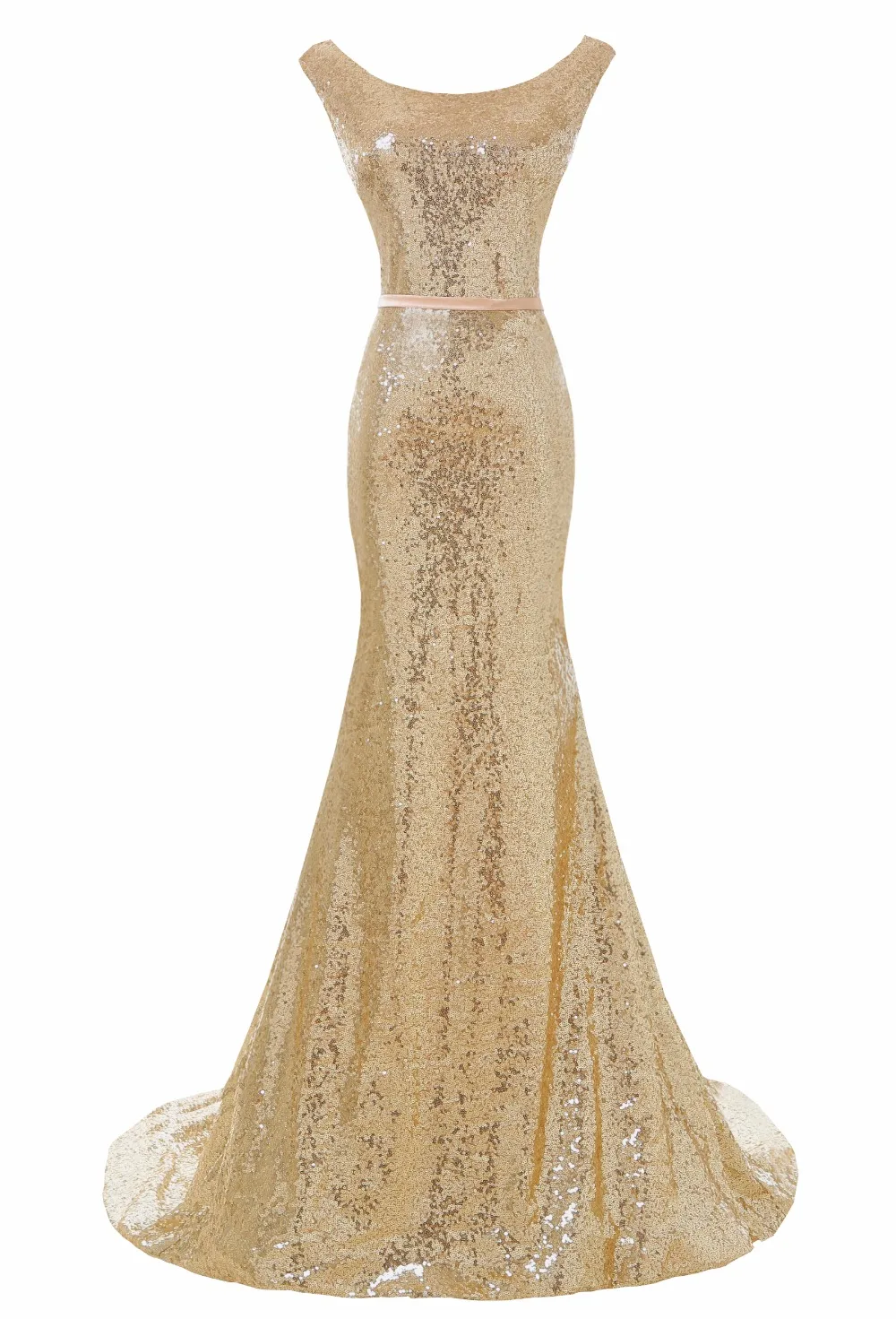 Solovedress эластичная ткань с золотыми блестками Русалка Длинные вечерние платья 2019