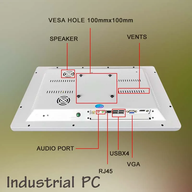 

18.5 inch Industrial Touch Screen All in One Computer Tablet PC