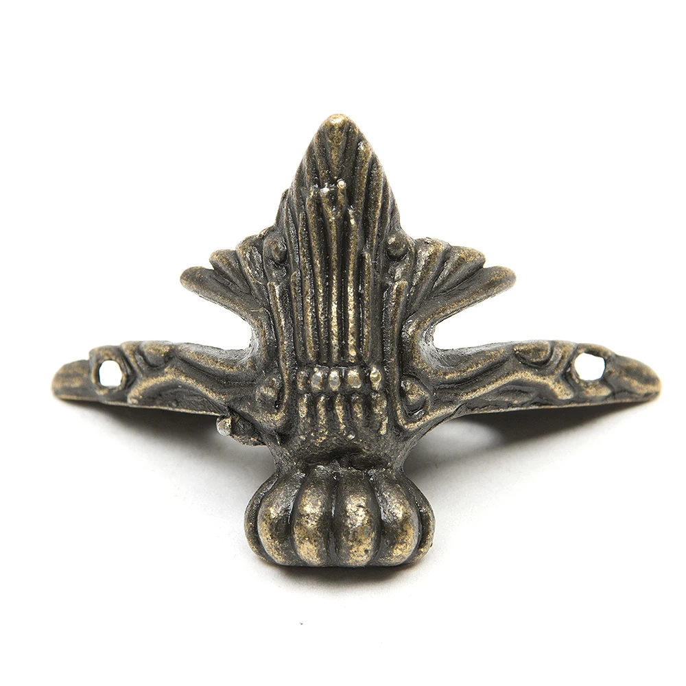 Тепловая защита 4x ретро декоративные античная латунь ювелирные изделия