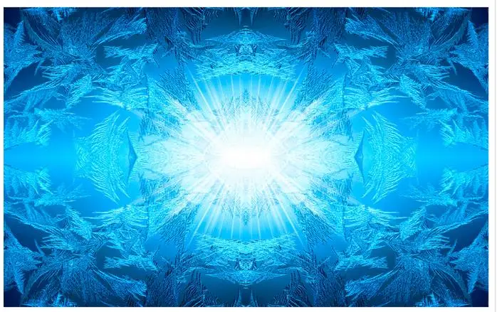 Настенные обои на потолок Blue Dream 3d фрески с рисунком потолка для гостиной