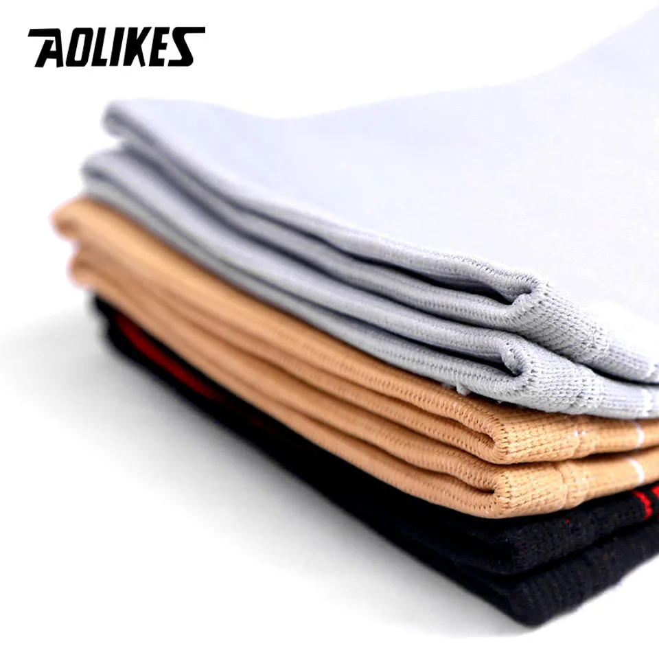 1 пара эластичные спортивные наколенники для баскетбола|basketball leg sleeve|knee pads