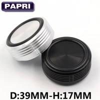 papri 4pcs 3917mm solid aluminum anodized feet for audio feet pad amplifier instrument equipment turntable dac player computer