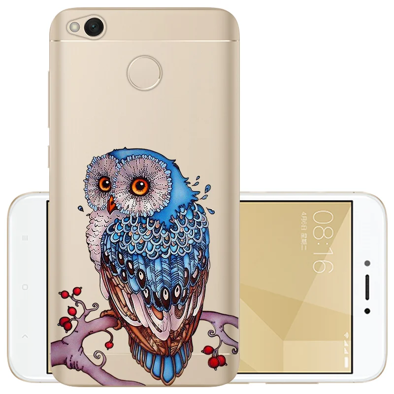 Чехол для Xiaomi Redmi 4x мягкий силиконовый защитный чехол телефона 4X Note 4A|case for xiaomi|case