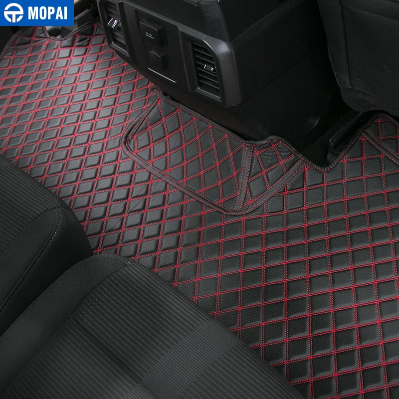 Аксессуары для салона автомобиля MOPAI кожаные напольные коврики накладки ног