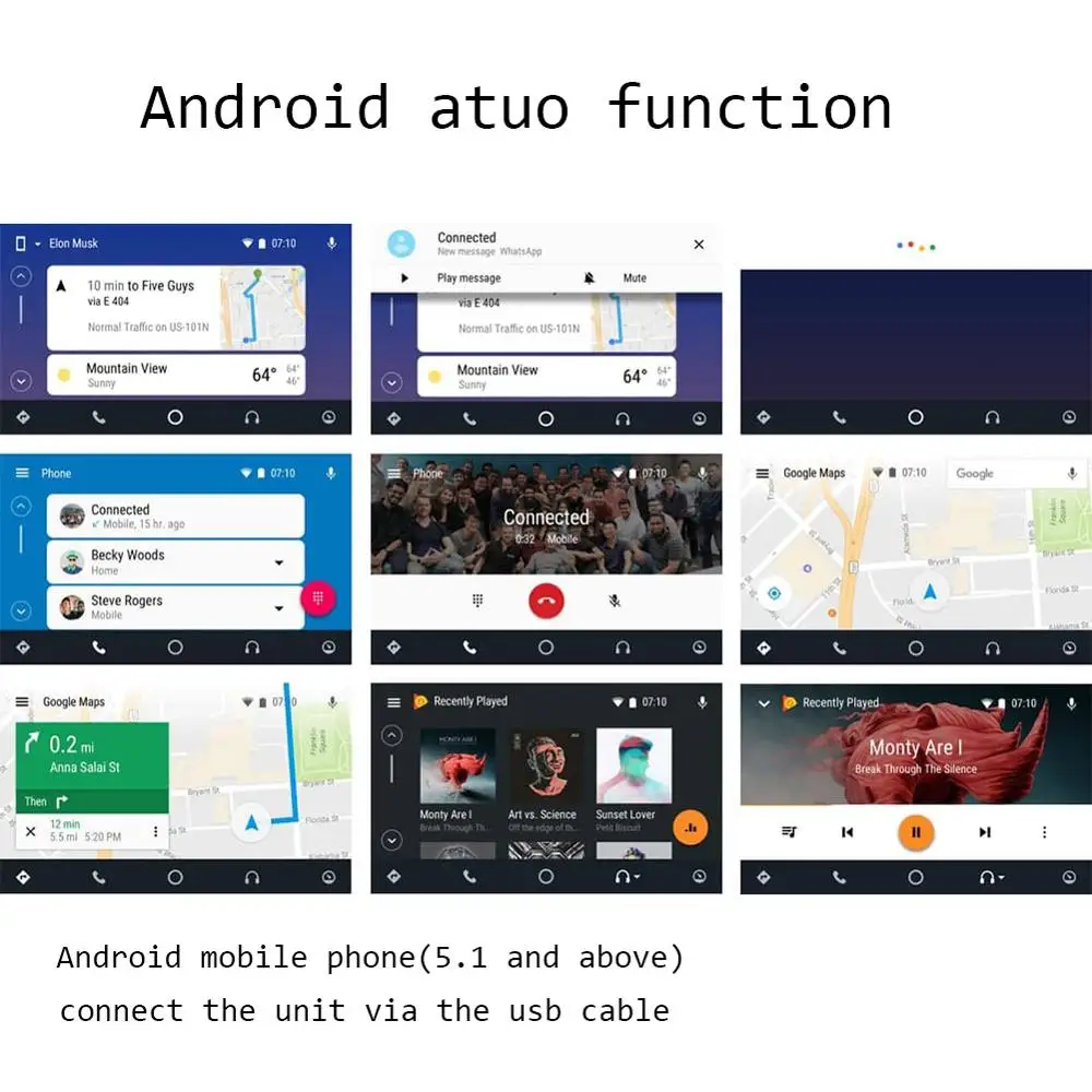 Смарт USB Link Apple беспроводной ключ CarPlay для Android автомобиля радио мультимедиа плеер