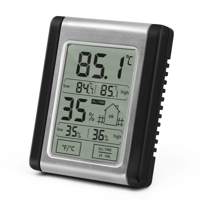 Бытовой гигрометр термометр комнатный Настольный Измеритель температуры и