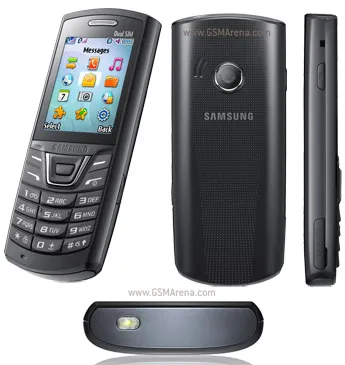 Оригинальный разблокированный samsung E2152 функция телефона 2 0 дюйм(ов) 0.3MP FM радио