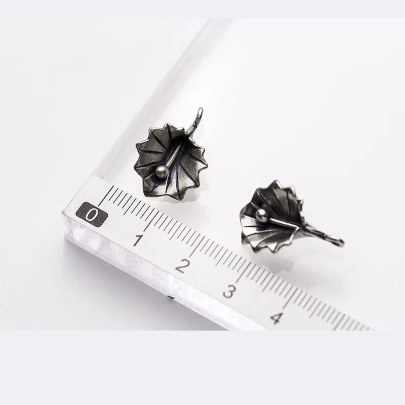 

UQBing Vintage Thai Silver Morning Glory Flower Charms For Women DIY Jewelry Making Findings